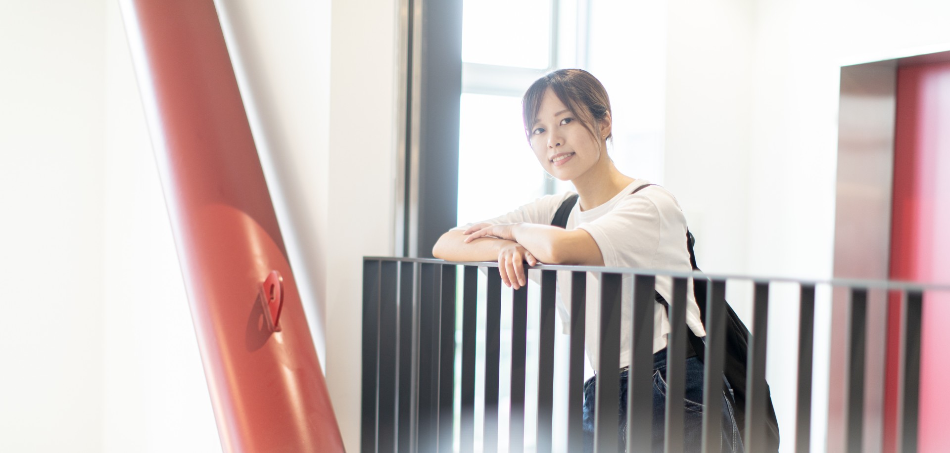 西山 奈那子さん 情報ネットワーク工学科 3年